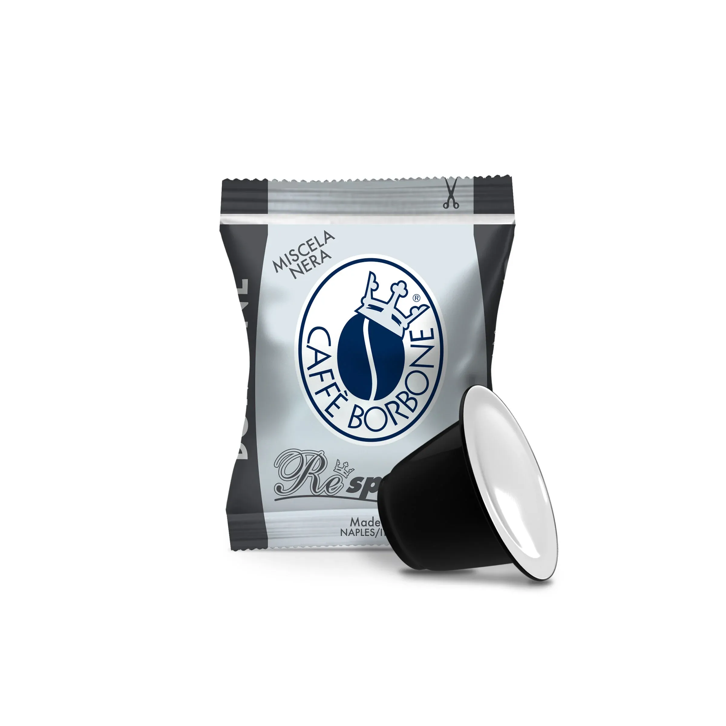 100 Capsule Respresso Borbone Nera compatibili Nespresso
