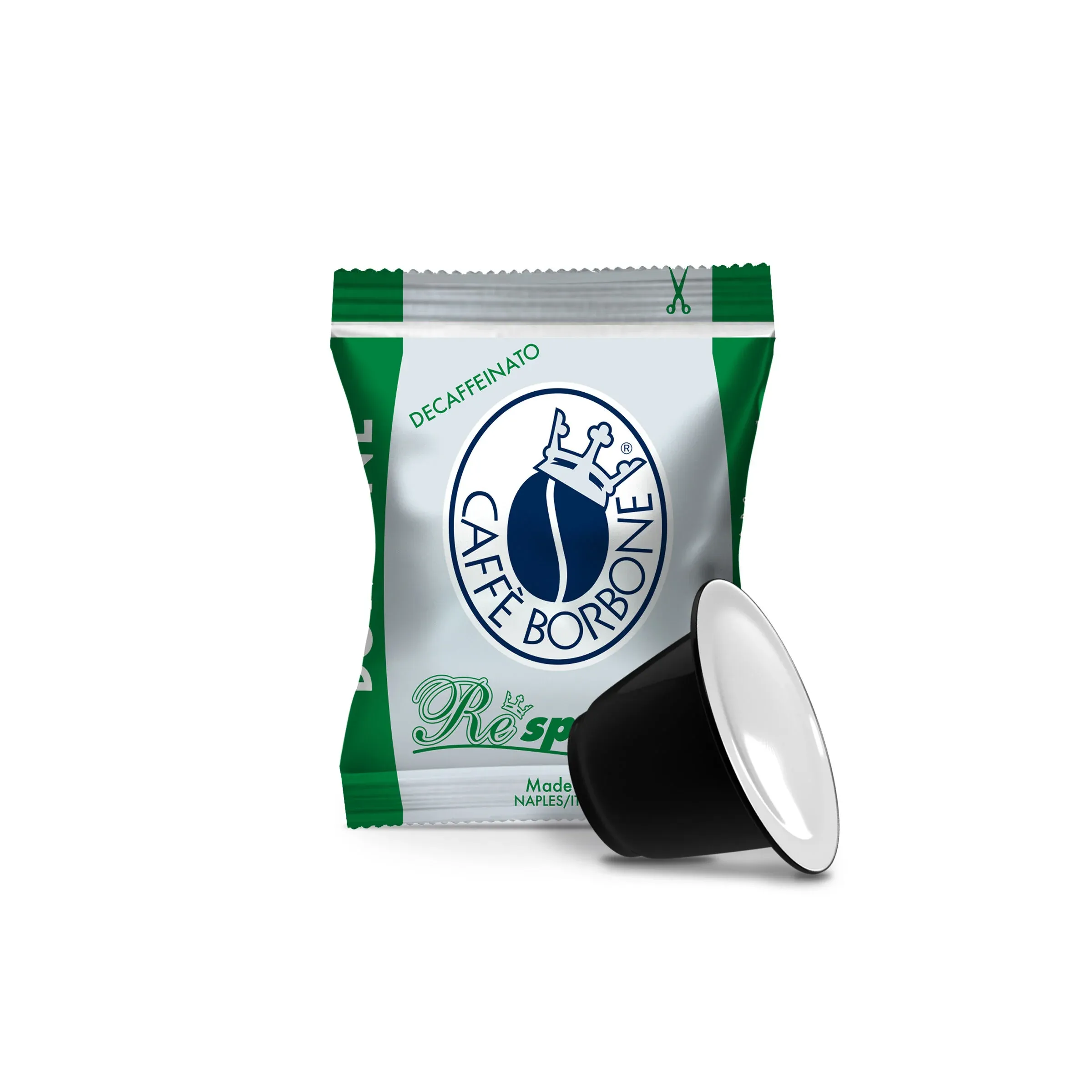 100 Capsule Respresso Borbone Dek compatibili Nespresso