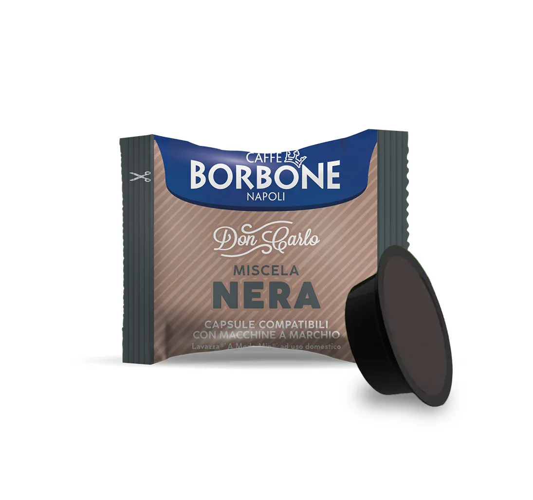 100 Capsule A Modo Mio Borbone Nera