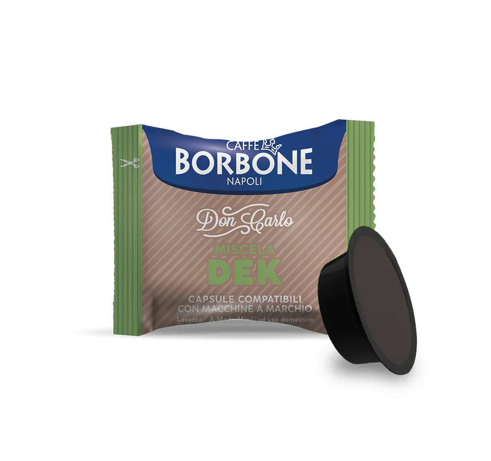 100 Capsule A Modo Mio Borbone Dek