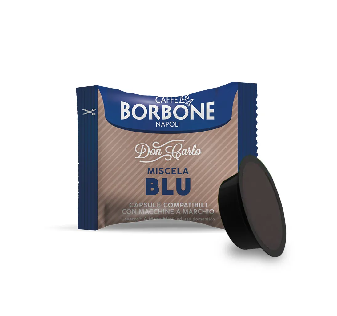 100 Capsule A Modo Mio Borbone Blu