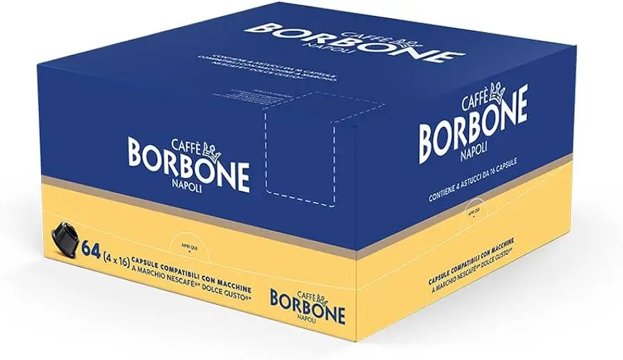 16×4 Capsule Dolce Gusto Borbone Blu