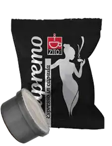 100 Capsule Zito Supremo Miscela Silver