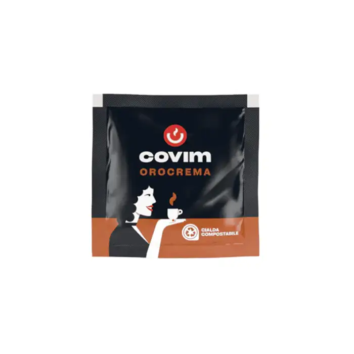 150 Cialde Compostabili Covim Oro Crema