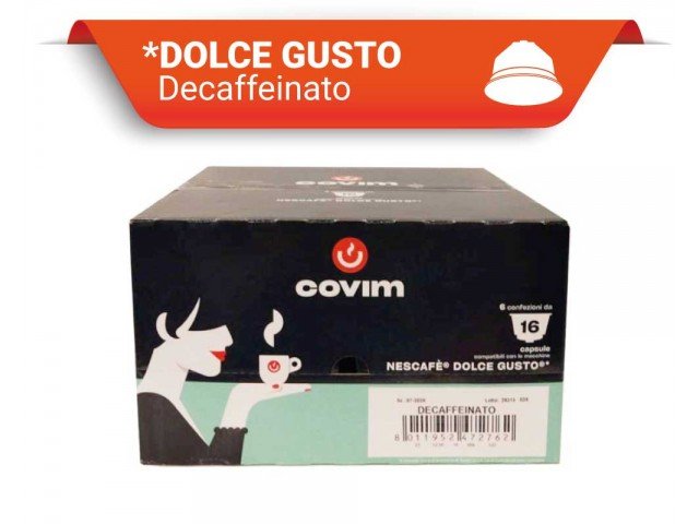 16×6 Capsule Dolce Gusto Covim Dek