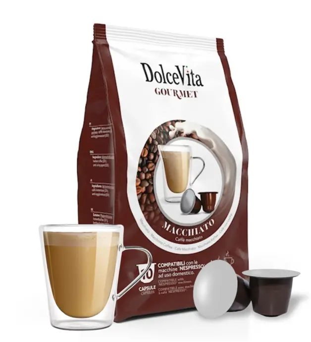 10 Capsule Nespresso Dolce Vita Macchiato