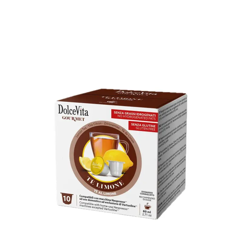 10 Capsule Nespresso Dolce Vita Tè Limone
