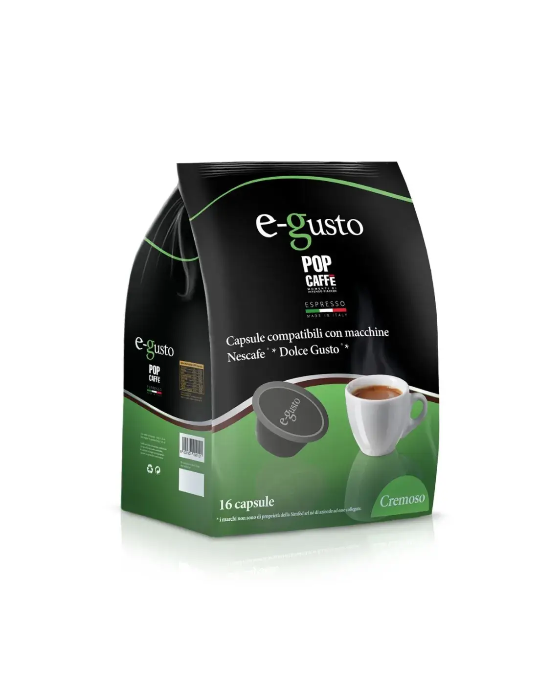 96 Capsule Pop Caffè Cremoso