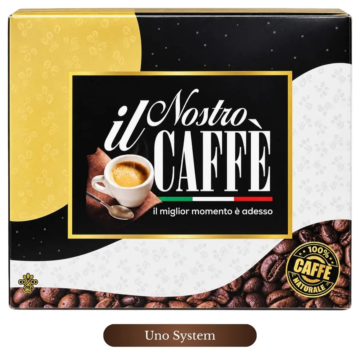 100 Capsule Uno System Il Nostro Caffè Intenso