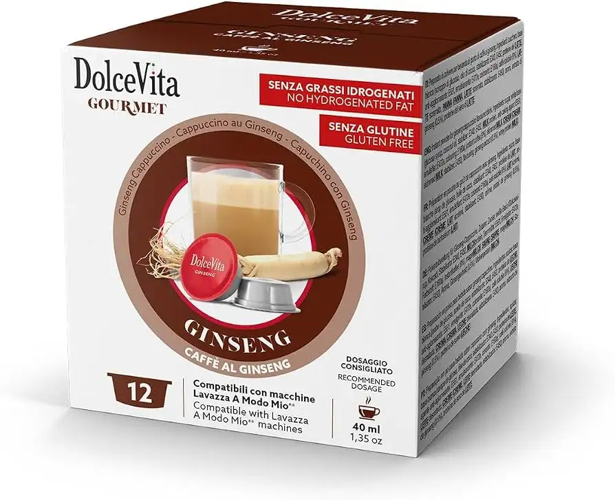 10 Capsule A Modo mio Dolce Vita Ginseng